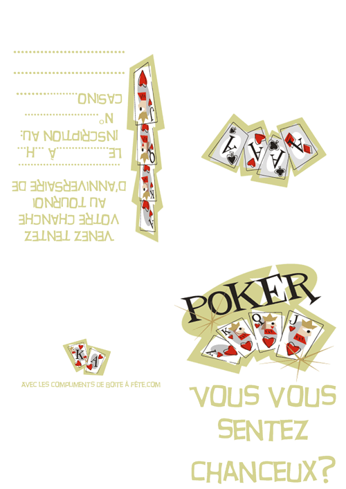 Invitation poker