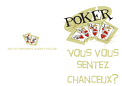 Invitation soirée poker