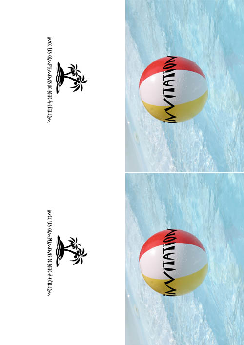 invitation-pool-party-a4